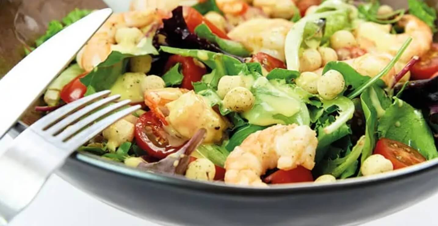 Scampi salade